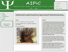 Tablet Screenshot of aipic.medicalistes.org